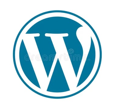 WordPress logo - WordPress website development services