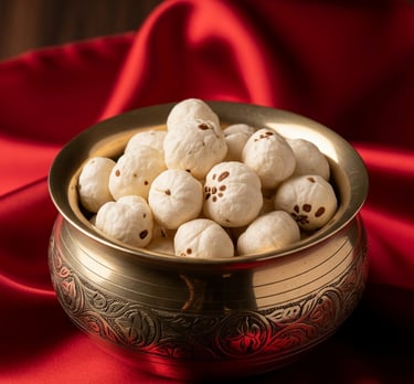 Premium roasted makhana — crunchy fox nuts, healthy superfood from India’s finest farms for export