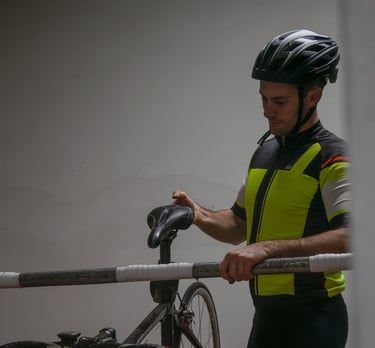 Supporto per biciclette,  e-bike, MTB, enduro, downhill nel garage del B&B, hotel