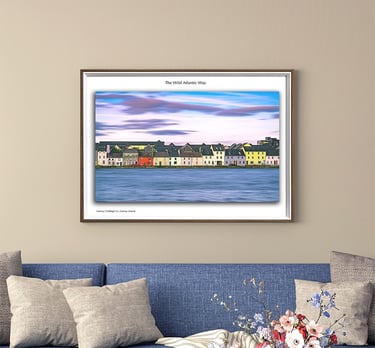 Galway framed print