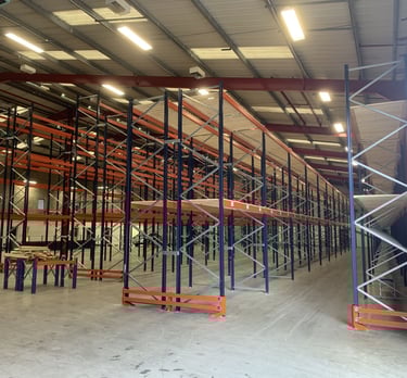 warehouse pallet racking fit outs
