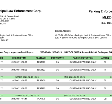 Access Parking Reports On Demand From Client Data Portals