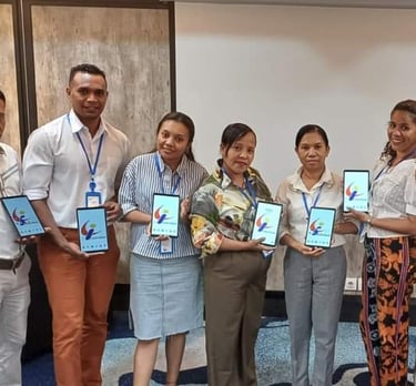 Landi Institute Participant Engaging with Digital Training Materials