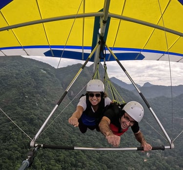Logo após a decolagem ! aproveitando o voo!