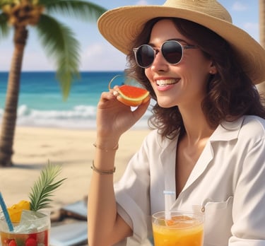 A person stands in front of a food truck with a sign that says 'Only Cash.' The truck advertises various kinds of halal food items such as chicken over rice, lamb over rice, and falafel over rice. The person is wearing a warm jacket and a beanie, suggesting a cold environment, and the truck's images and text are vibrant and colorful.