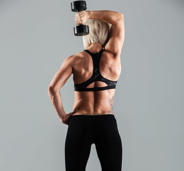 Back View Sportwomen