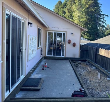 house without deck