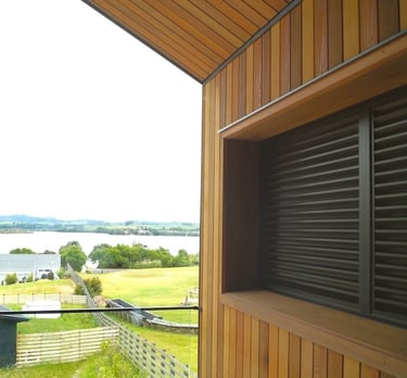 Mangawhai Heads Project Timber cladding