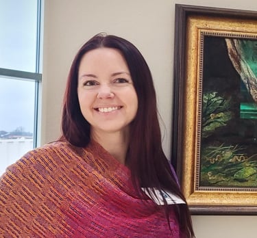 Sonja Oswalt is a fiber artist and felter in Knoxville, Tennessee who works with wool and silk