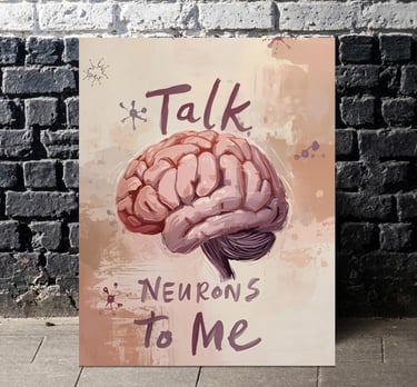brain anatomy talk neurons to me painting brain painting brain wall art perfect gift for neurologist