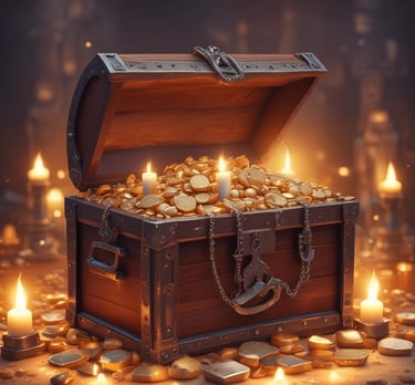 Hands performing a love ritual with rose petals and golden light.