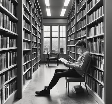 blue and white striped round textile