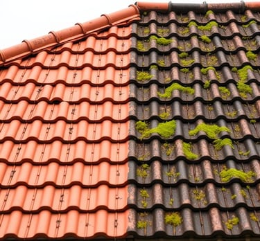 roof cleaning moss removal Newark