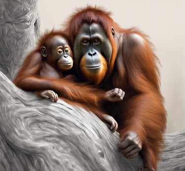 a man running up a mountain with a sky background