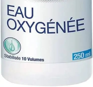 L'eau oxygénée pou le nettoyage