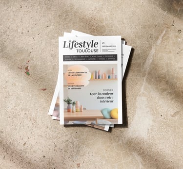Création de magazine Lifestyle