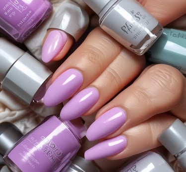 A variety of colorful eyeshadow palettes open to reveal rich pigments.