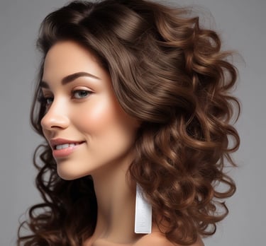 Luxurious perfume bottles with delicate floral decorations around them.