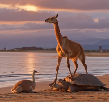 Tourism souvenirs featuring handcrafted details and bright patterns.