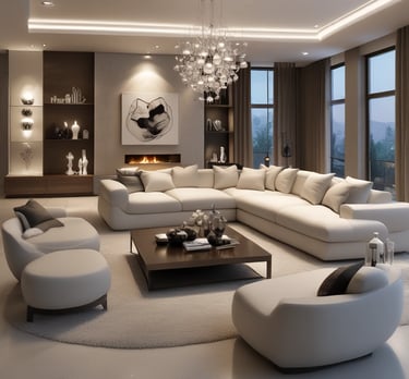 A clear bottle of refreshing facial cleanser surrounded by fresh botanicals.