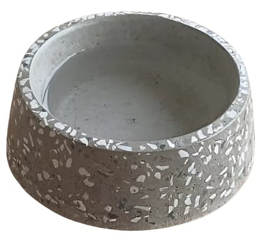 Pote Para Cachorro Comedeouro Até 200gm Granitina Pesado Pet