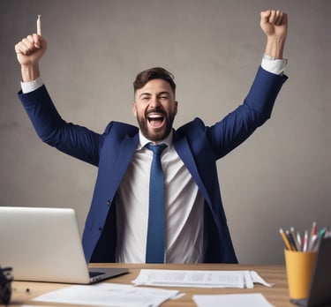 blue and white striped round textile
