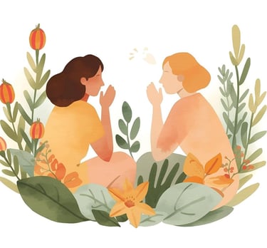 illustration écoute attentive