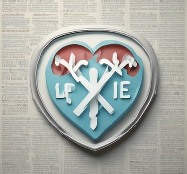 A sleek dark blue car parked in front of a modern building, symbolizing vehicle insurance.