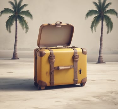 A sleek dark blue car parked in front of a modern building, symbolizing vehicle insurance.