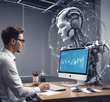 blue and white striped round textile