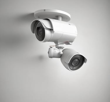 Close-up of a modern consumer unit panel with neatly arranged circuit breakers.