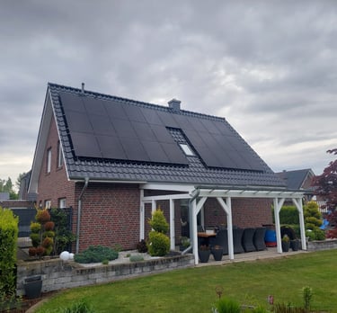 Photovoltaikanlage Einfamilienhaus Visbek zur Eigenverbrauchsoptimierung