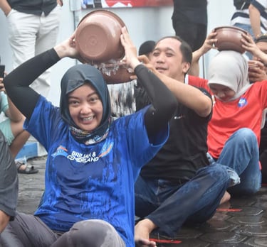 keseruan lomba memperingati HUT RI Ke 80