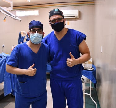 com o amigo e cirurgião Dr. Higor Gato