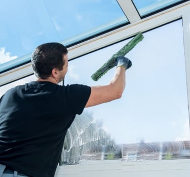 société de nettoyage de vitre après travaux