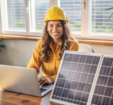 escritório de energia solar