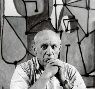 Pablo Picasso paveikslų galerija – modernizmo genijaus darbai