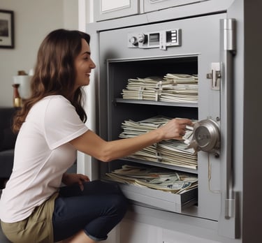 black blue and yellow textile