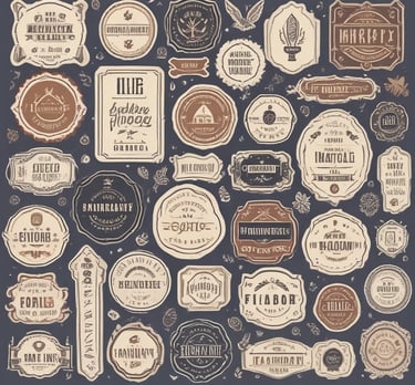 A stack of flyers showcasing various graphic designs.