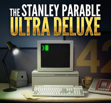 Capa do jogo "the stanley parable ultra deluxe
