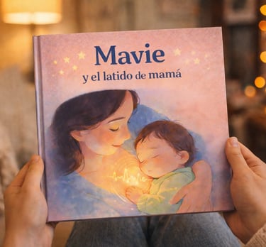 Cuento personalizado maternidad