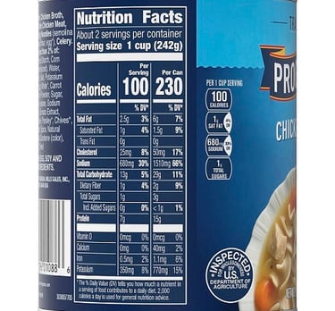 food label