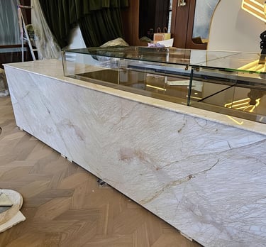 Restaurants worktops Newcastle- rh stone surfaces 01914545600