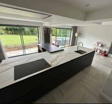 Kitchen Worktops Gosforth supplied install by RH STONE SURFACES 