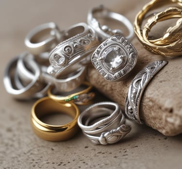Beautiful necklaces that highlight the quality of Maison Alys products.