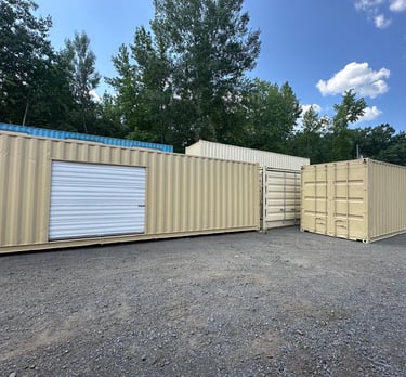 40' modified cargo container