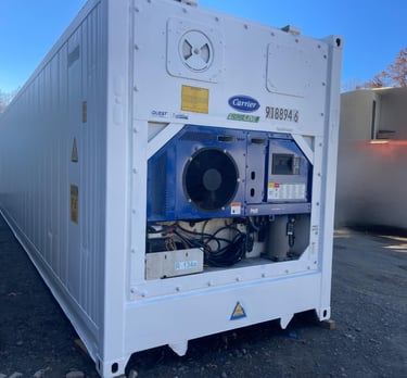 Used reefer container