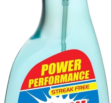 a spray bottle of elbowy cleaner
