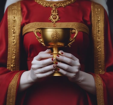 An abstract representation of spiritual journeys and personal insights.