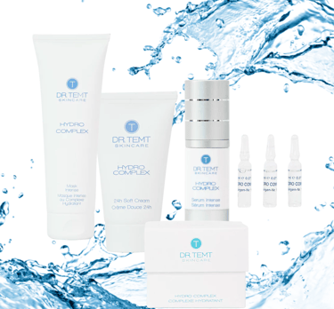 dr. temt hydro complex t skincare line
